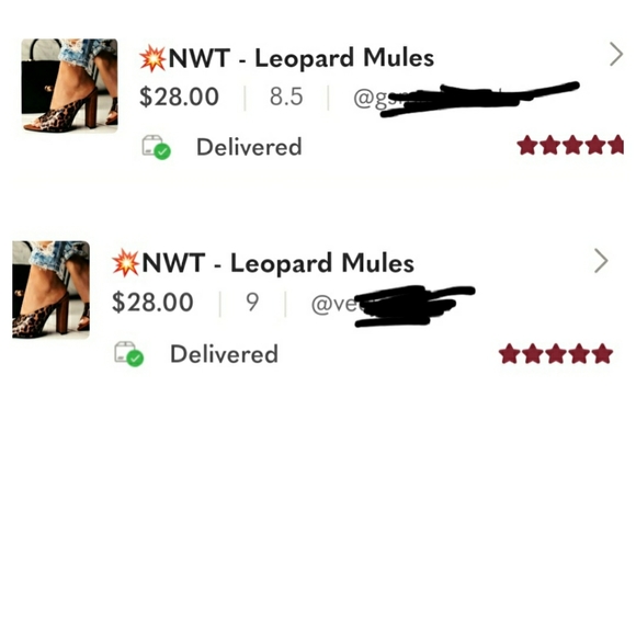💥SOLD LAST PAIR-NIB - Leopard Mules - Picture 8 of 8